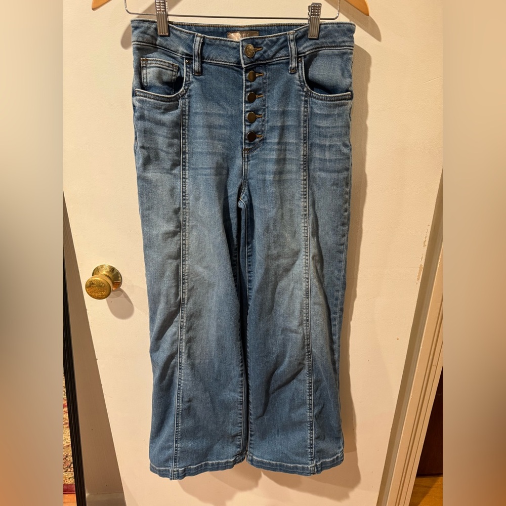 Kut from the Kloth Meg High Rise Wide Leg size 0